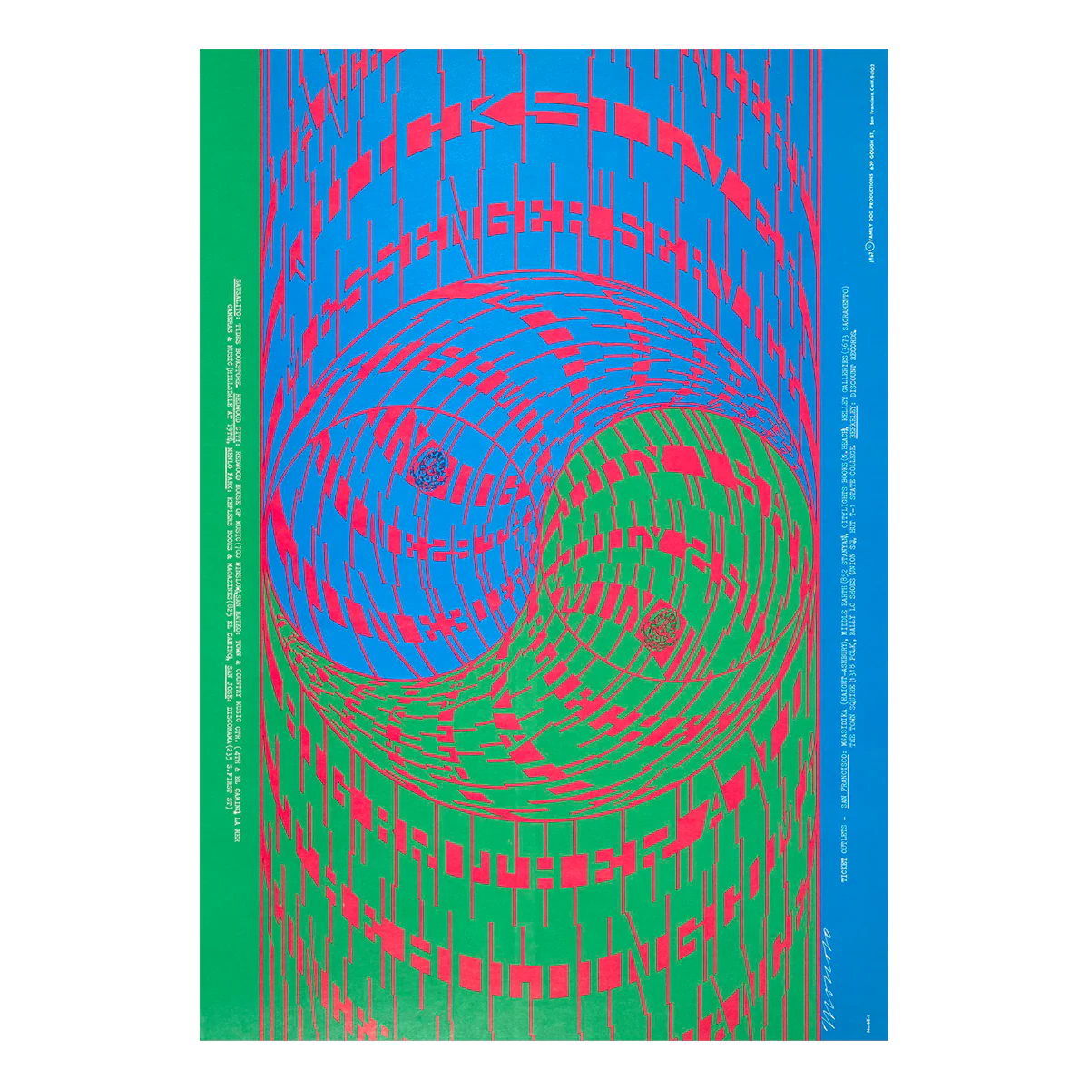 Avalon Ballroom Lithograph