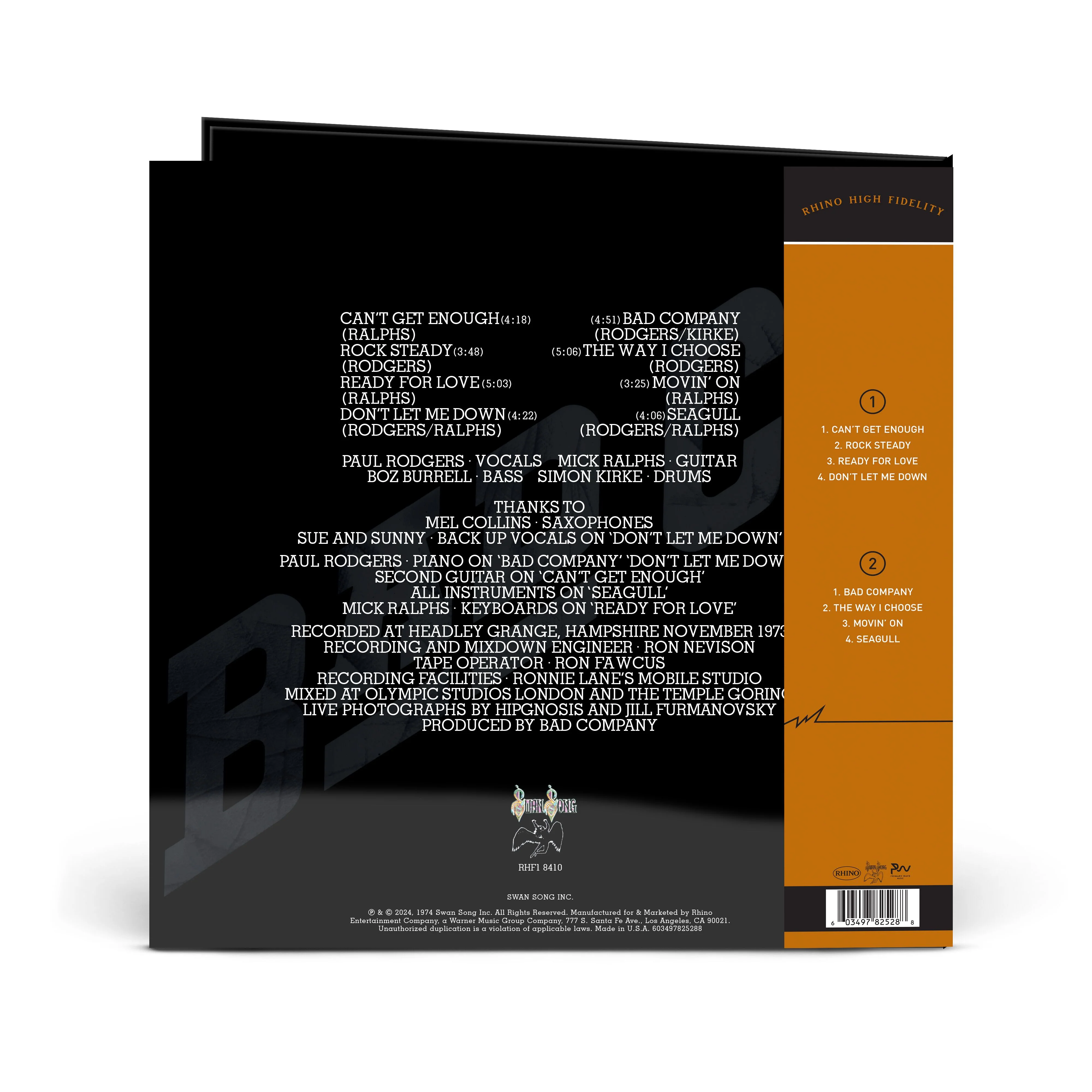 Bad Company (Rhino High Fidelity) - Image 5