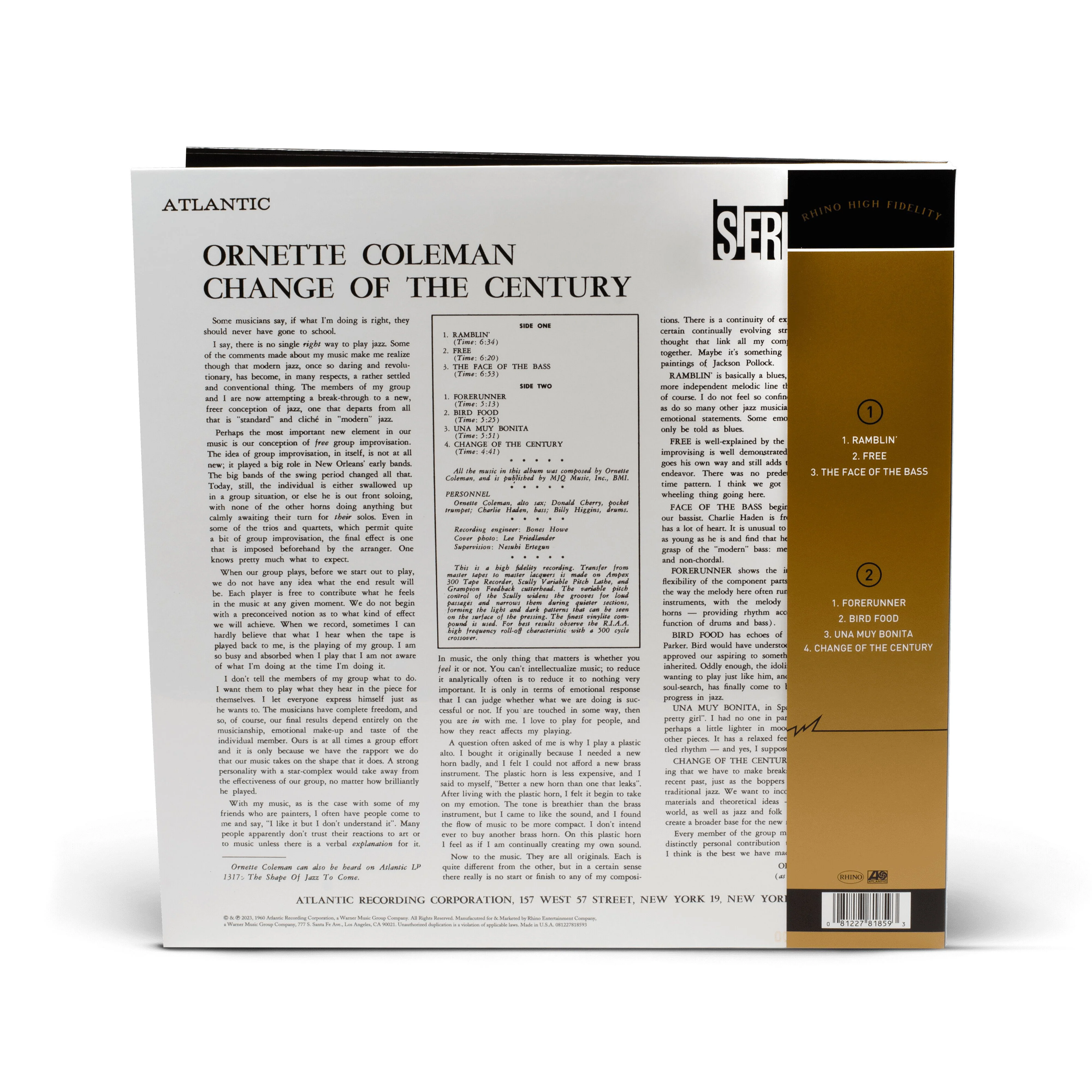 Change Of The Century (Rhino High Fidelity) - Image 2