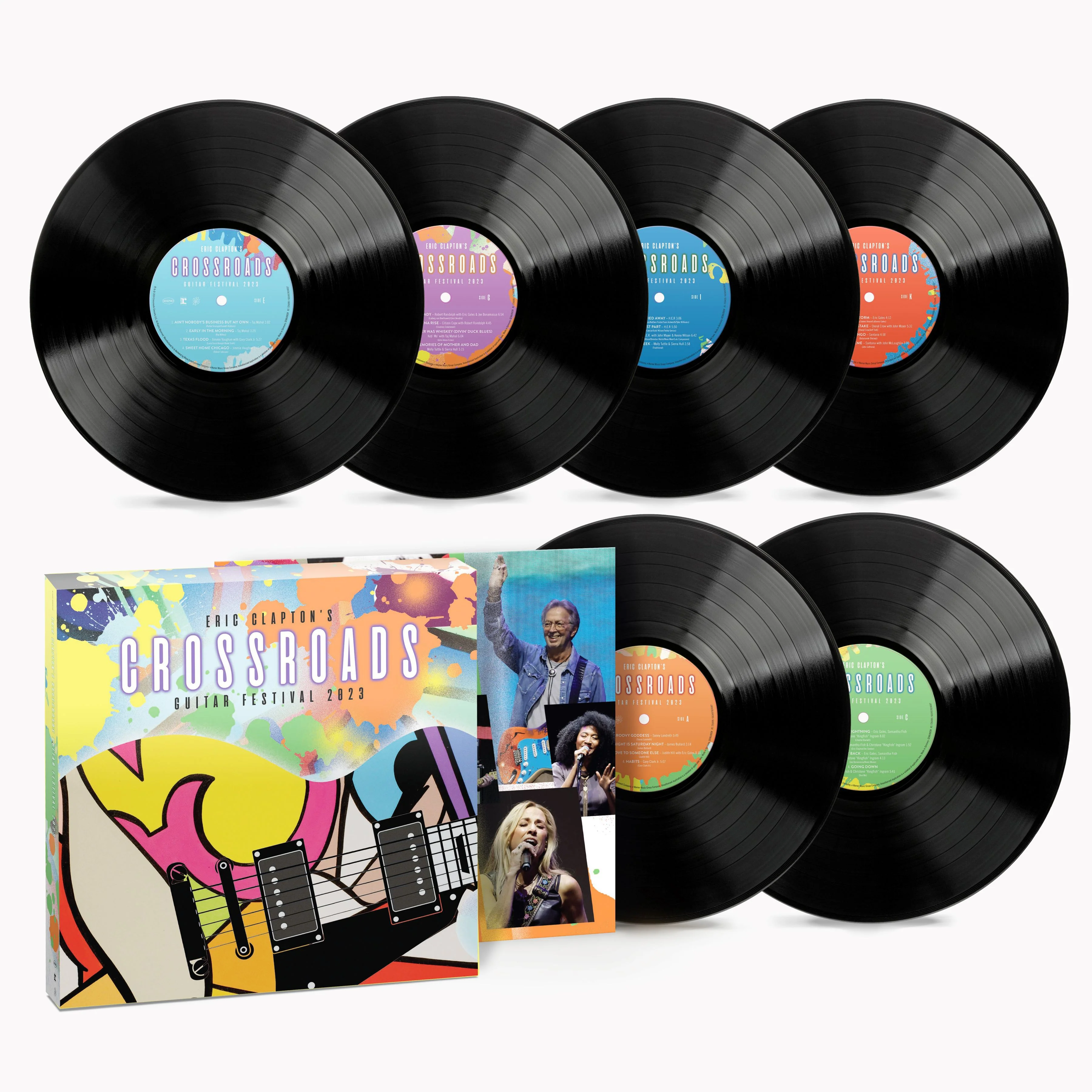Eric Clapton’s Crossroads Guitar Festival 2023 (6LP) - Image 2