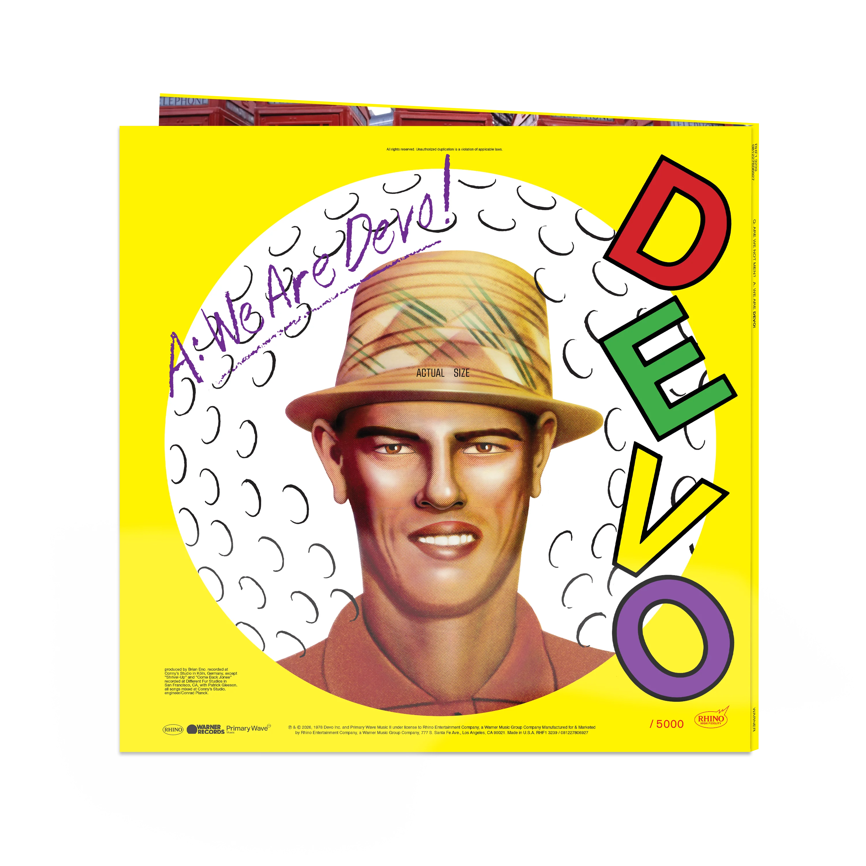 Q: Are We Not Men? A. We Are Devo! (Rhino High Fidelity) - Image 5