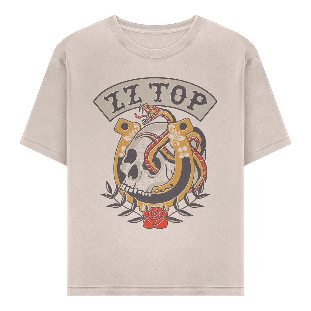 Skull T-Shirt Natural