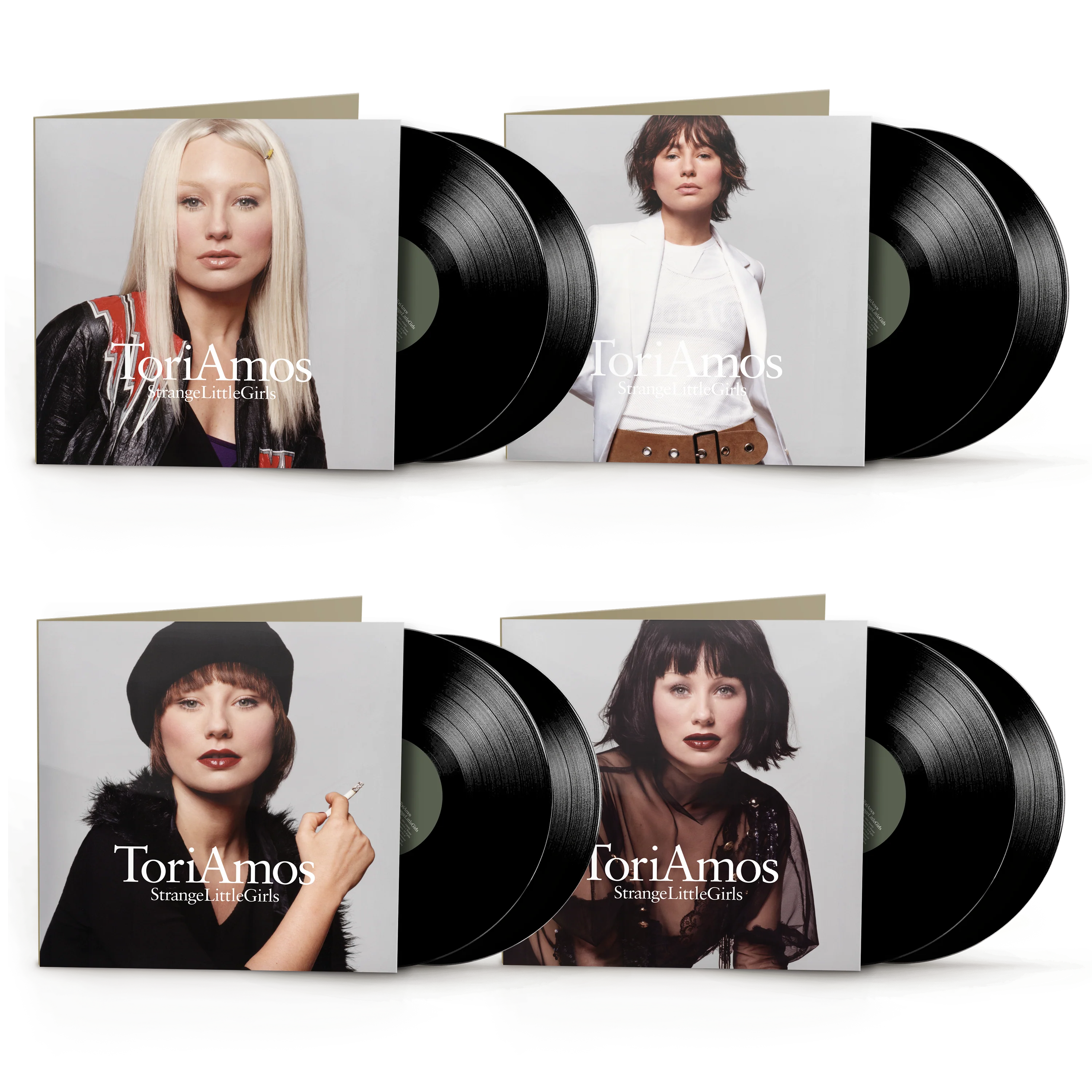 Strange Little Girls LP Bundle with Poster - Image 2