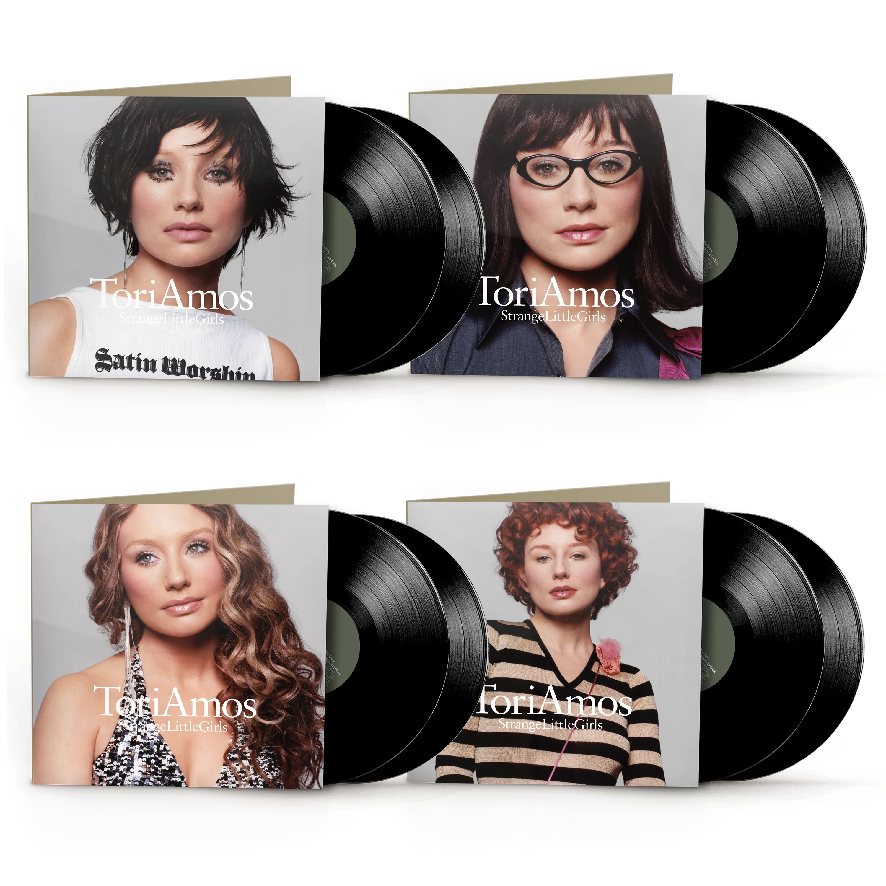 Strange Little Girls LP Bundle with Poster - Image 3