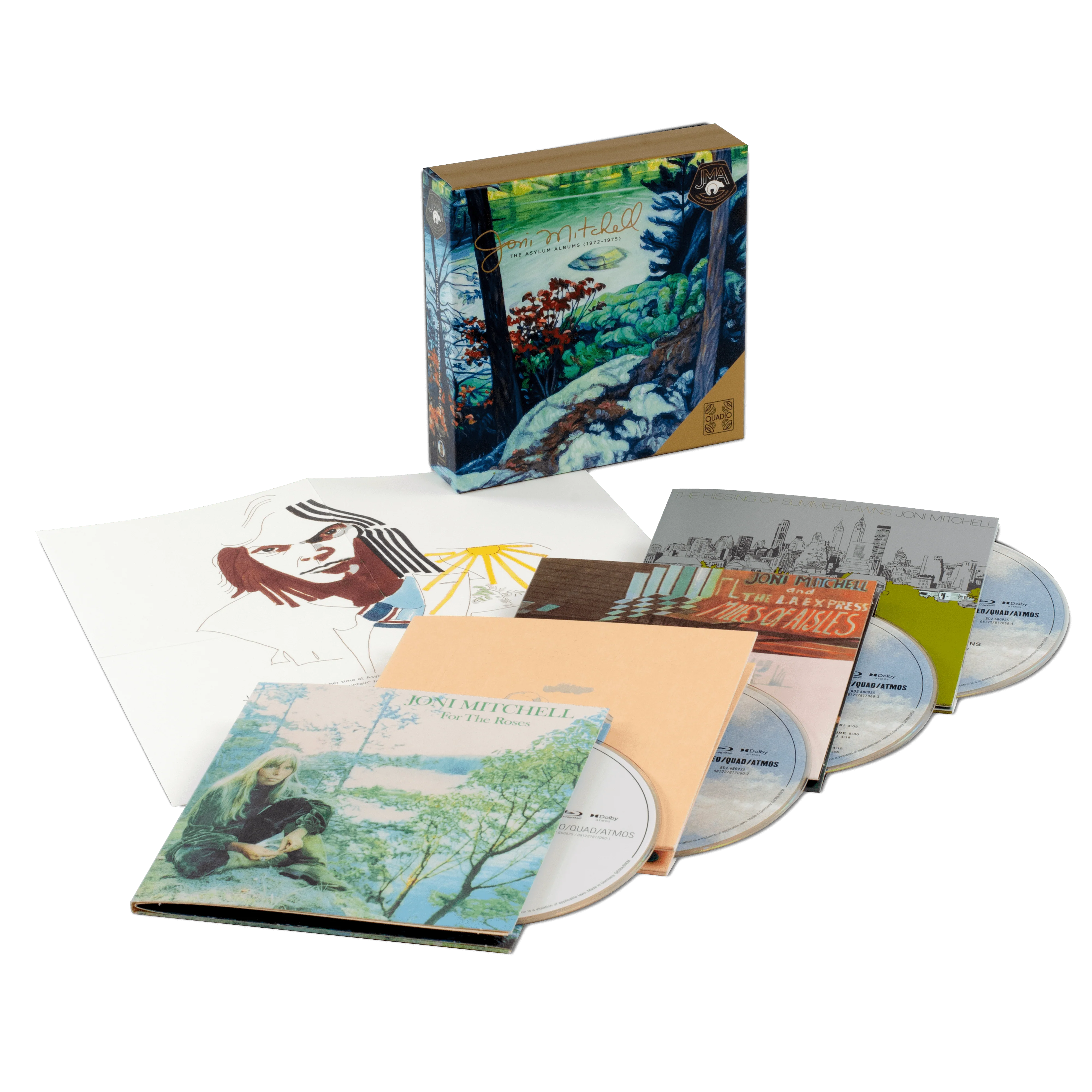 The Asylum Albums (1972-1975) (Quadio Boxed Set)