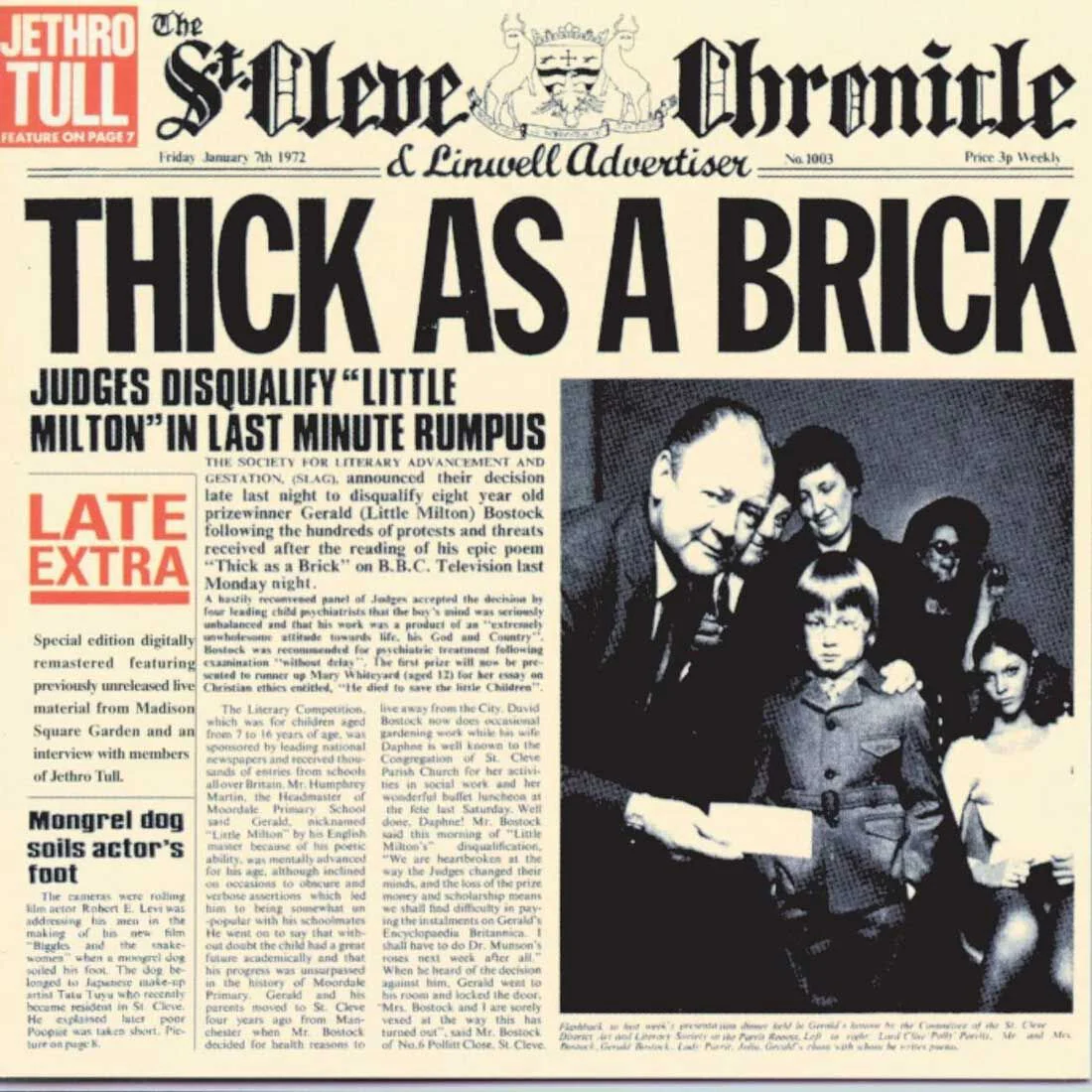 Thick as a Brick (2014 Remaster) [1CD] - Image 2