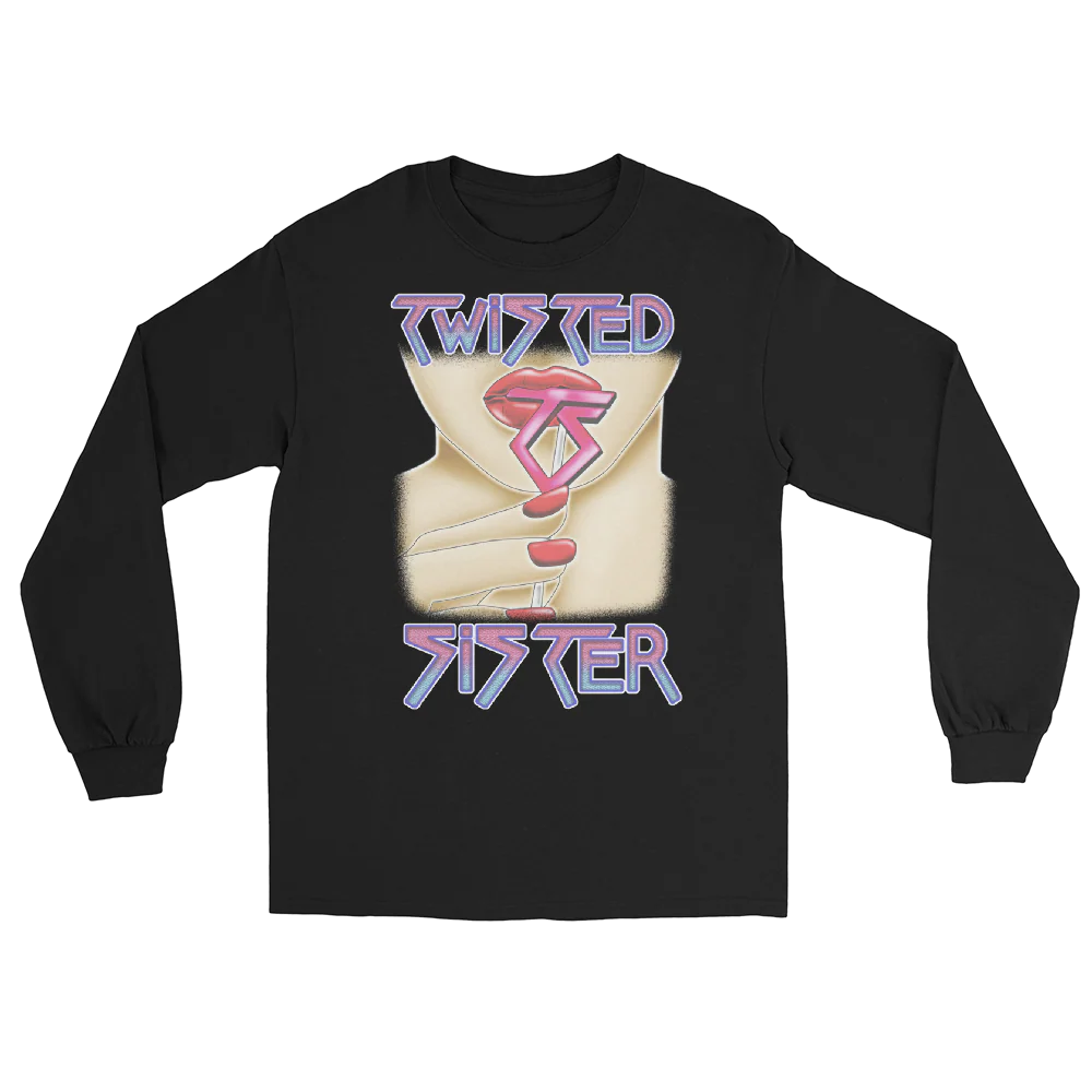 Twisted Sister Kiss Long Sleeve
