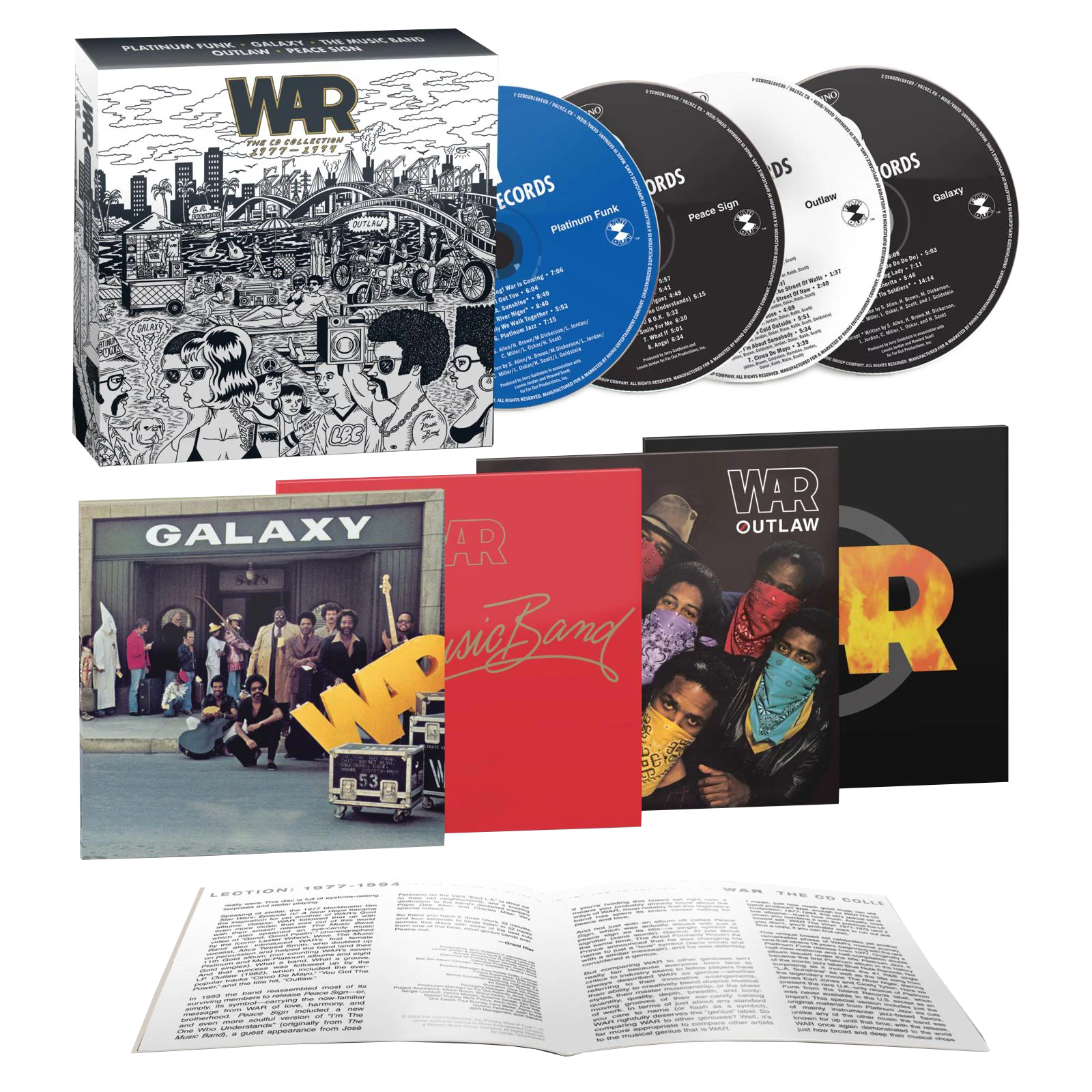 WAR: The CD Collection 1977-1994