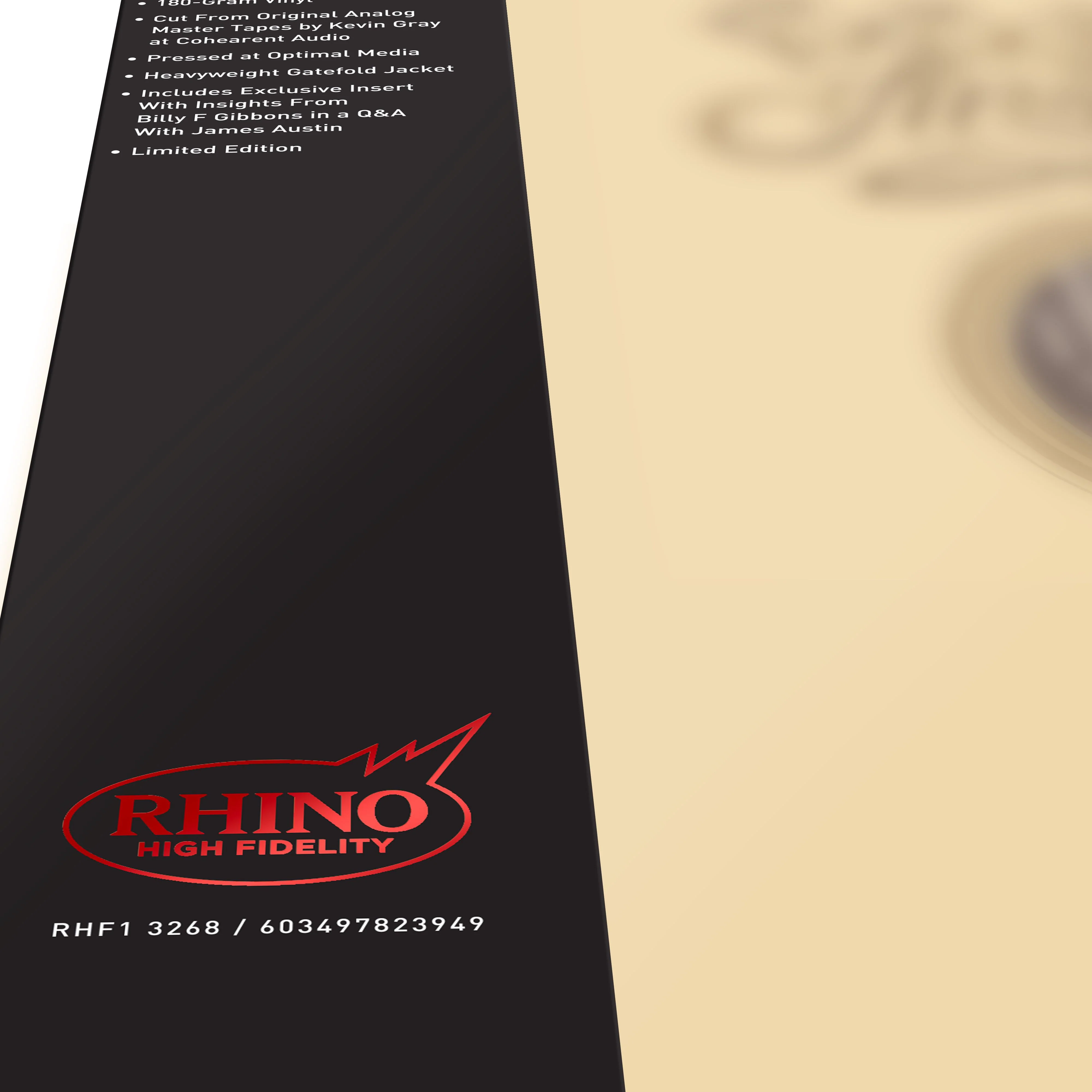 ZZ Top - From The Top: 1971-1976 (Rhino High Fidelity) (5LP Boxed Set) - Image 5